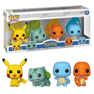 Funko POP! Pokemon: Starters (4-Pack)