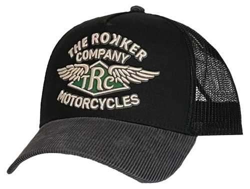 Бейсболка Wings Black Rokket