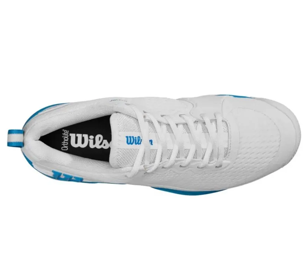 Теннисные кроссовки Wilson Rush Pro 4.5 - white/white/atomic blue
