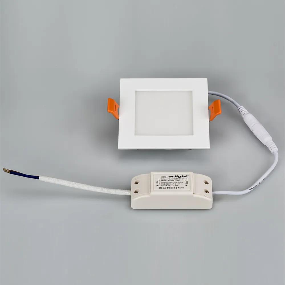 Светильник DL-93x93M-5W Day White (Arlight, IP40 Металл, 3 года) 020122