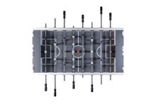Игровой стол - футбол "NineStar Iron Pro ITSF Grey" (144х75,5х90)_D3