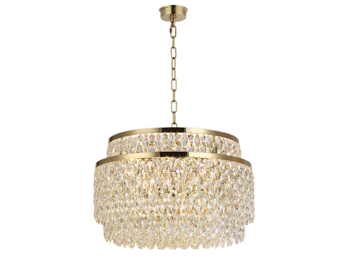 Подвесная люстра Newport TIFFANY 8530/60 C gold polished, М0070715
