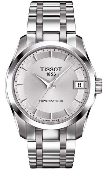 Женские часы Tissot Couturier T035.207.11.031.00 Powermatic 80 Lady