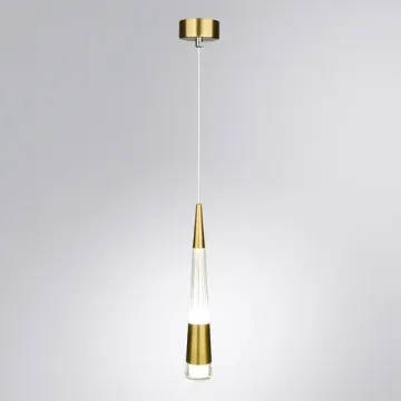 Подвесной светодиодный светильник 6W 4000K A6576SP-1PB медный Sabik Arte Lamp