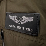 Бомбер Alpha Industries MA-1 Hooded Regular Fit Hickory (Коричневый)