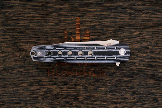 Нож складной Artisan 1807P-BW Virgina, клинок 98мм, сталь D2, рукоять G10