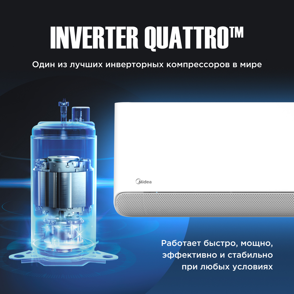 Настенная сплит-система Midea Breezeless E MSFE-18N8D6-I/MSFE-18N8D6-O