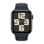 Умные часы Apple Watch SE 2 (2024) GPS, 44mm, Midnight Aluminium Case with Sport Band S/M, Midnight (Темная ночь)