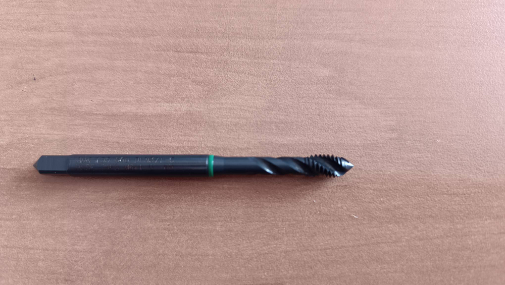 Метчик машинный М6 DIN371-С 6H V40 HSSE Steam Oxid ADK155-060