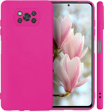 Мягкий Soft Touch чехол из силикона для XIAOMI POCO X3 / X3 PRO / X3 NFC с бархатной подкладкой