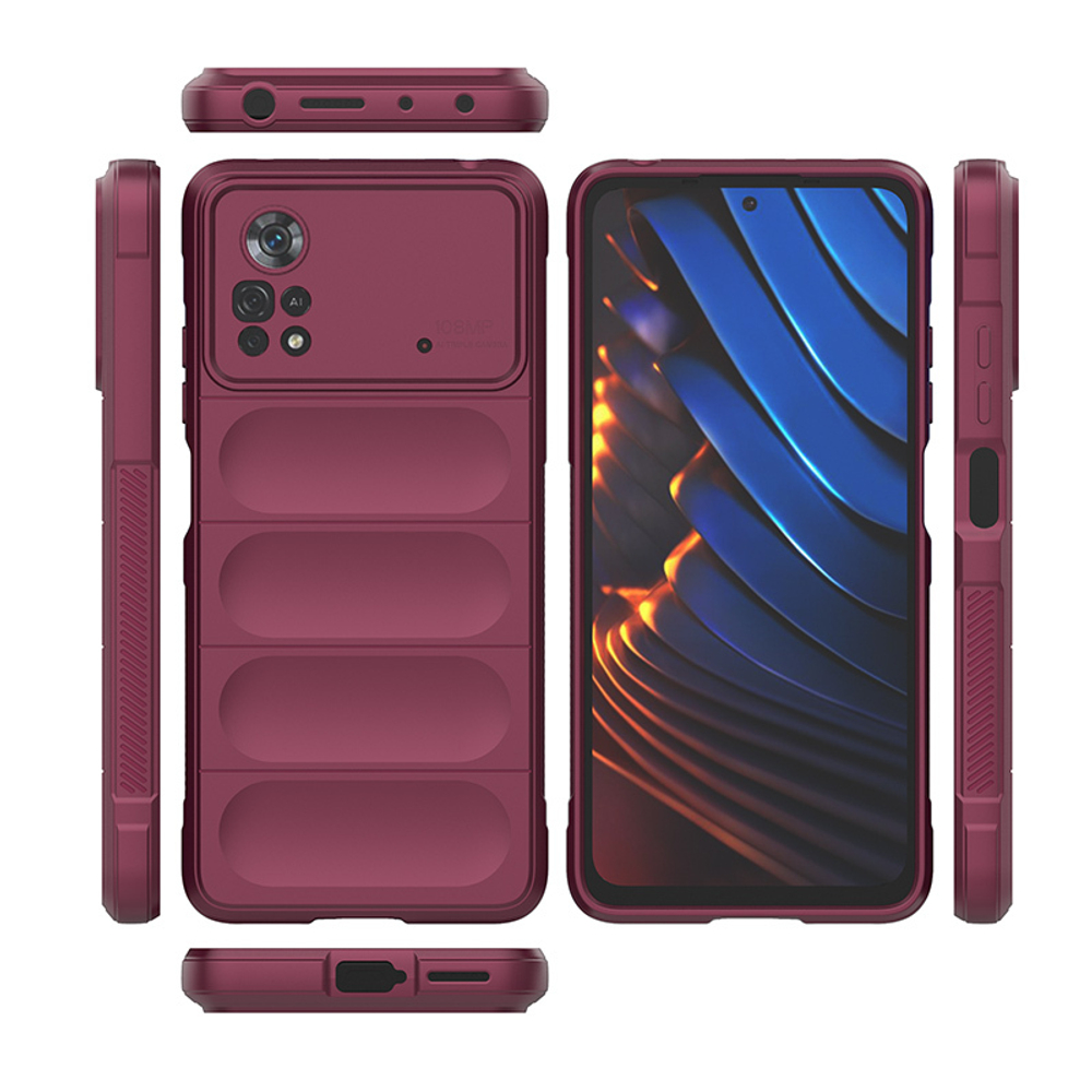 Противоударный чехол Flexible Case для Poco X4 Pro 5G