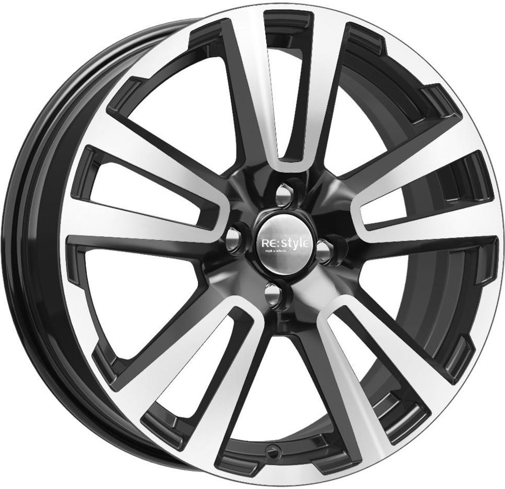 K&amp;K KC874 6.5x17 5x114.3 ET 49 Dia 67.1 (BFP)