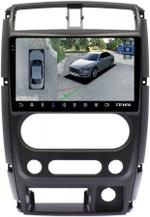 Магнитола для Suzuki Jimny 3 2005-2018 - Teyes CC3-2K-360 на Android 10, Быстрая, 2K QLED, CarPlay, 4G SIM-слот, 4 камеры в комплекте