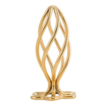 Анальная металлическая втулка Lockink Pinecone Hollow Spiral Small