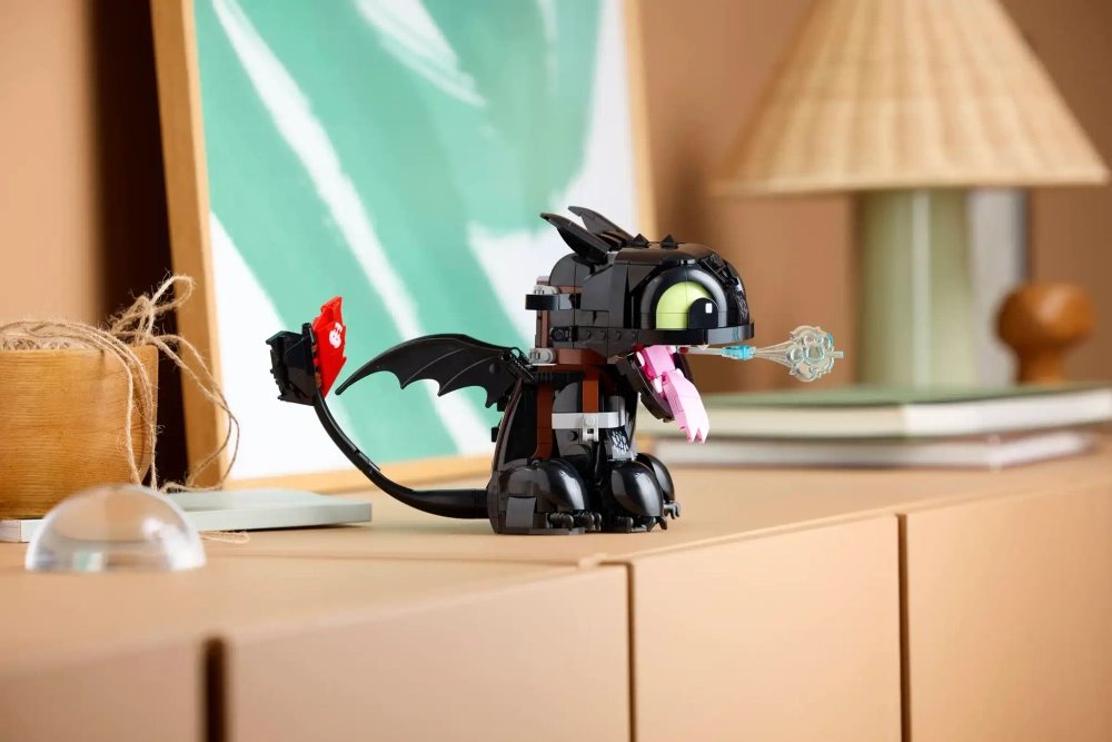 Конструктор LEGO Icons 10375 Как приручить дракона: Беззубик