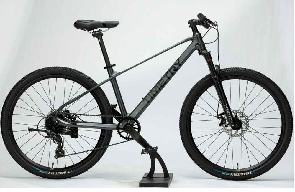 Велосипед 26" TIMETRY TT423 ск.8 серый