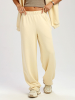 Костюм oversize в стиле спорт шик, молочный