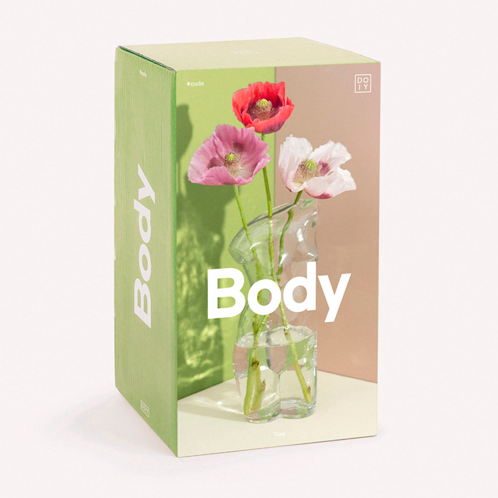 Ваза для цветов 27см Doiy Body