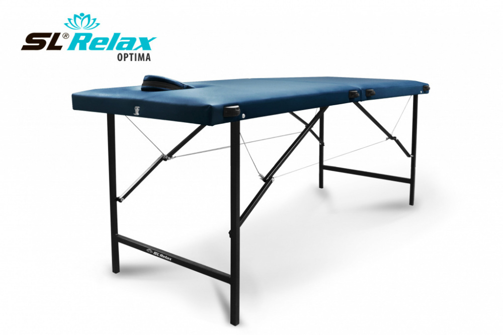 Массажный стол складной Relax optima (Blue)