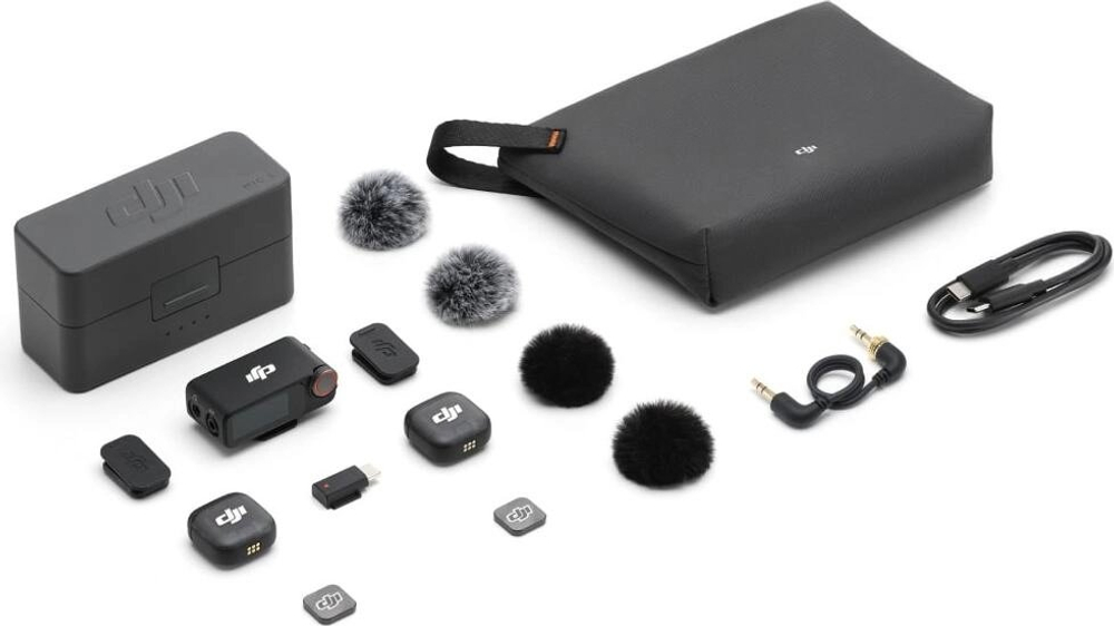 Микрофон DJI Mic 3 (2 TX + 1 RX + Charging Case)