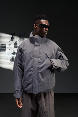 Куртка Blue Monte Heated Cotton Workwear Jacket "Sapp Gray"