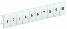 Маркировка клеммного ряда, ширина 8 мм (пустая) (уп. 100 шт.) MTU-6MC 54746