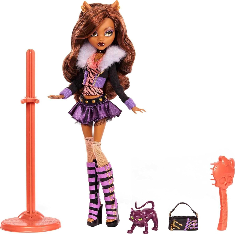 Кукла Монстр Хай Клодин Вульф Базовая перевыпуск 2024