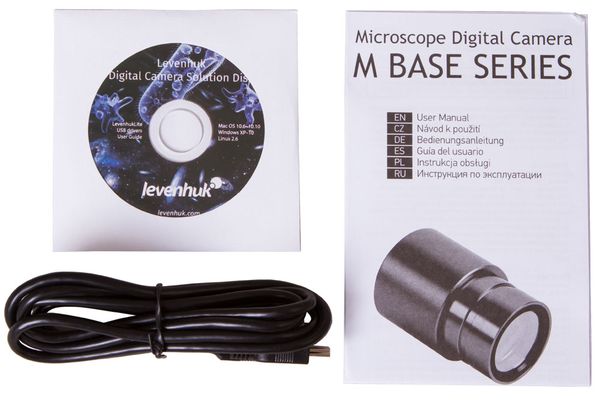 Камера цифровая для микроскопов 5.0 Мпикс Levenhuk M500 BASE