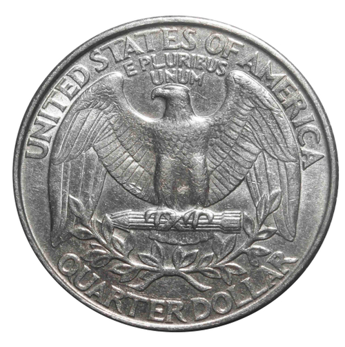 1/4 доллара. США. (D) Медно-никель. 1996 год. XF