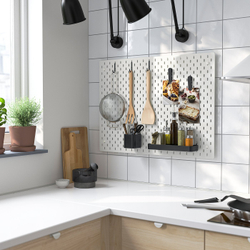 IKEA SKÅDIS  (ИКЕА СКОДИС)  -  Комплект аксессуаров, 7 элементов - чёрный
