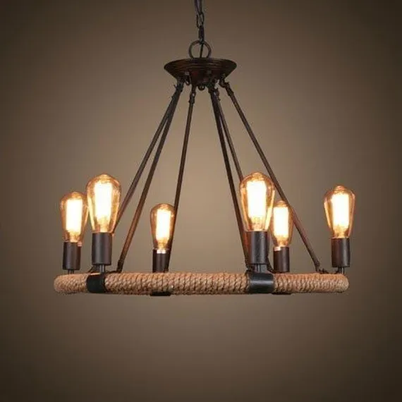 Подвесная люстра Rope Filament LOFT1861/6 Loft It