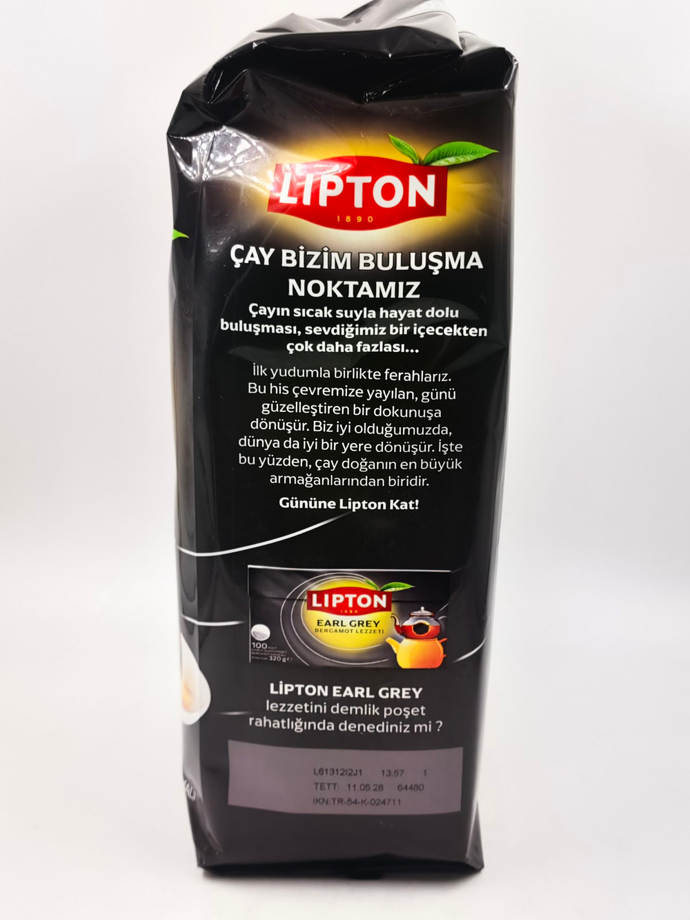 Lipton чай черный рассыпной Earl Grey, мелкий, 1000 г (Турция)