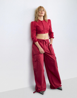 Женские брюки-карго парашюты - BERSHKA