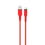 Кабель HOCO X59 USB-microUSB 2.4A 1м Nylon Red