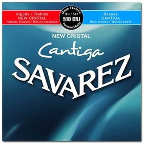 Savarez 510CRJ New Cristal Cantiga mixed tension струны для классической гитары, нейлон