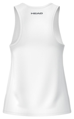 Футболка для девочки теннисная Head Girls Club 25 Tank - белый