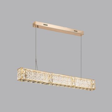 Подвесная хрустальная светодиодная люстра 40W 3700К 5071/40L золото Version Odeon Light