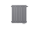 Радиатор Royal Thermo PianoForte 500 /Silver Satin - 6 секц. VDR