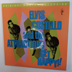 Elvis Costello And The Attractions Get Happy 2LP 45RPM (US 2011) Original Master Recording