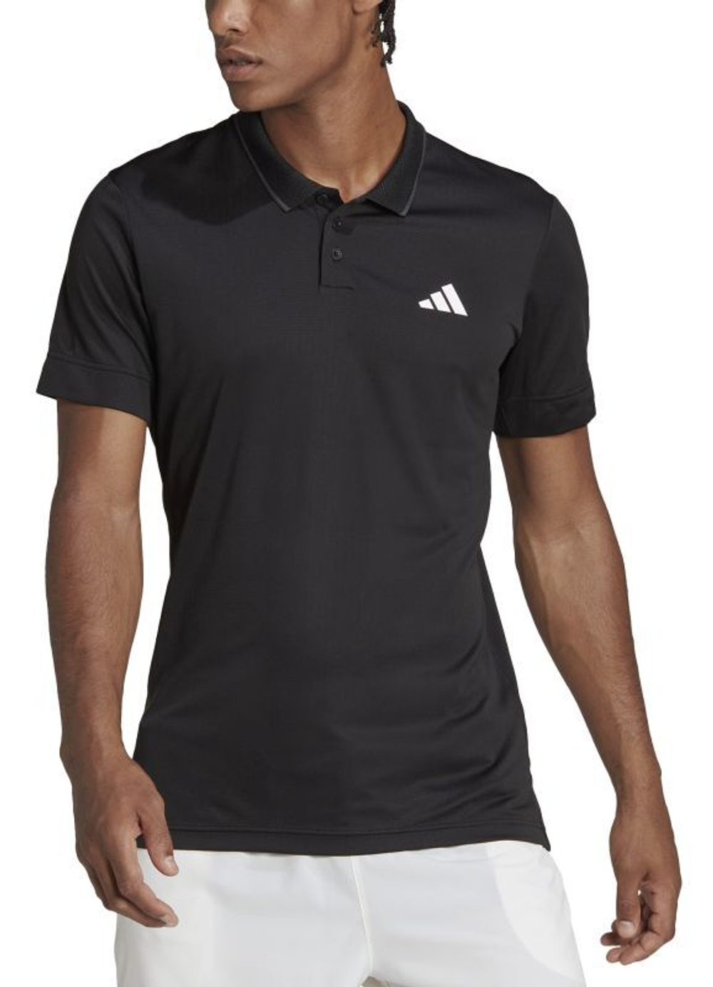 Мужское теннисное поло Adidas Tennis Freelift Polo Shirt - black