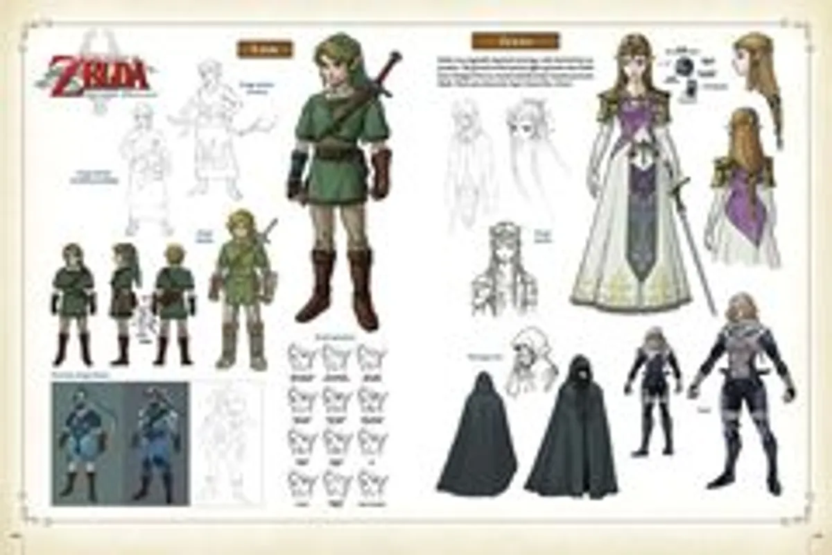 Артбук The Legend of Zelda: Hyrule Historia (на английском языке)