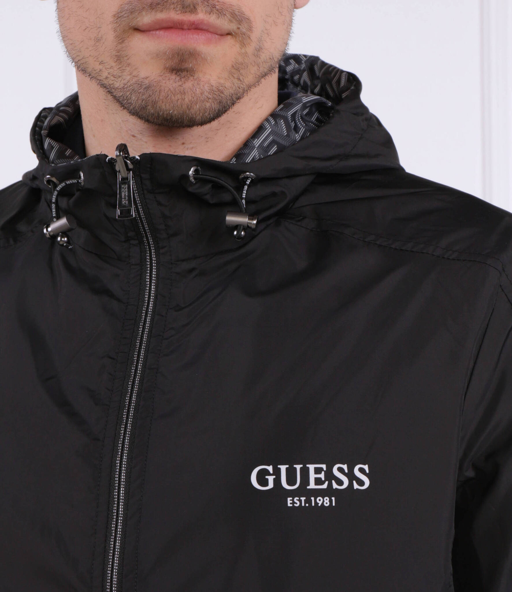 Двухсторонняя куртка GUESS - графитовый (M3GL12 WFB42)