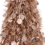 Елка декоративная TINSEL «Изящный блеск» 50 см, Розовое золото