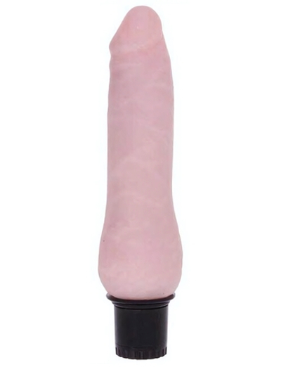 Реалистичный вибратор из UltraSkin Vibro Realistic (Цвет: телесный)