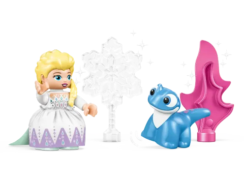 Конструктор LEGO Duplo 10418 Disney Эльза и Бруни в Зачарованном лесу