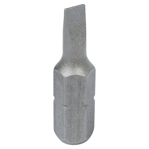 KING TONY (102535S1) Вставка (бита) торцевая 1/4", L = 25 мм, Slotted, SL3.5 х 0.6 мм