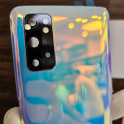 Крышка для Honor View 30 Pro (заднее стекло) "хорошее качество" цвет: серебристый