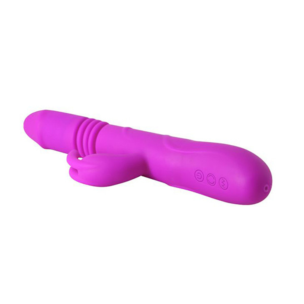 Вибратор 27см с поступательным движением и ротацией Pretty Love Ward BI-014399