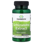 Swanson Vitamins, Экстракт лимонника, стандартизированный, 500 мг, 60 капсул