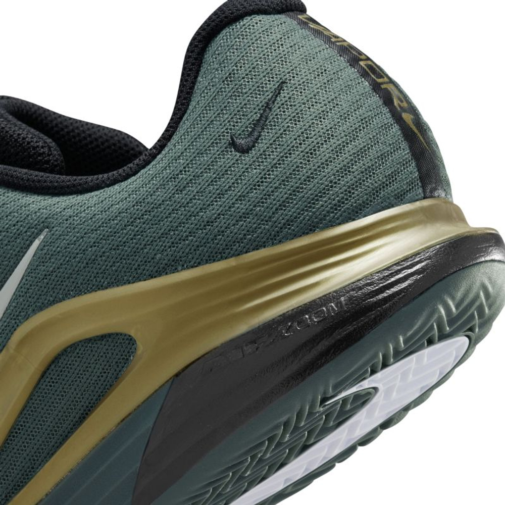Мужские теннисные кроссовки Nike Zoom Vapor 12 Clay Premium - camo green/pure platinum/metallic gold
